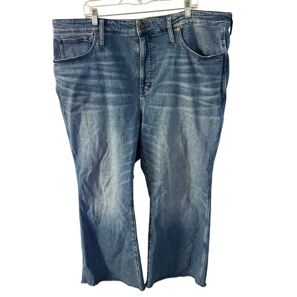 Madewell Denim - Madewell Plus ‘90s High-Rise Bootcut Jean 22W Women’s Danver Wash Blue